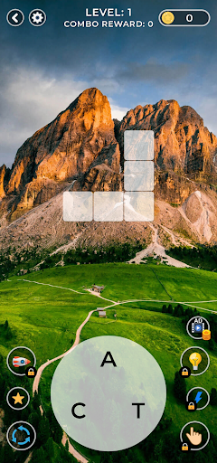 Android application Creative Cross Words Connect screenshort