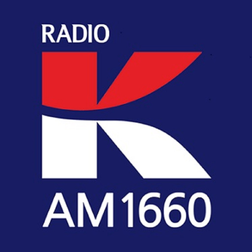 AM1660 K-RADIO logo