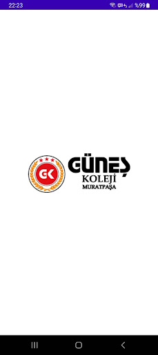 Android application Antalya Güneş Koleji screenshort