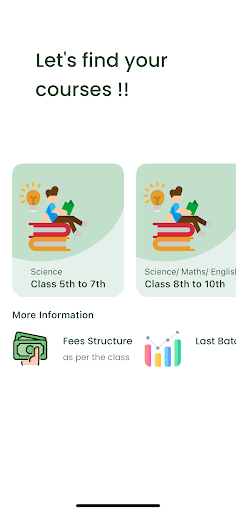 Android application Career Point Tutorial screenshort