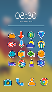 Higit pa - Screenshot ng Icon Pack