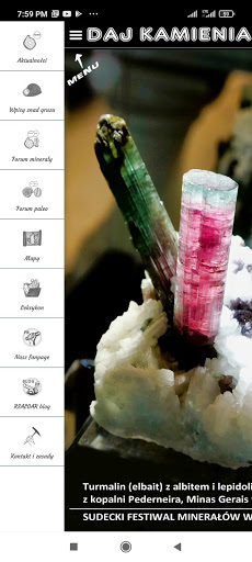 Android application Daj Kamienia screenshort