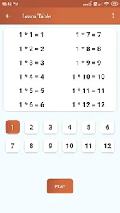 Multiplication - Fun Quiz Game