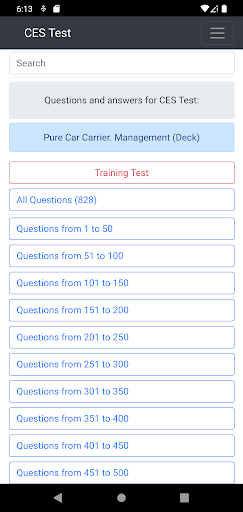 Pure Car Carrier. Management Screen 3