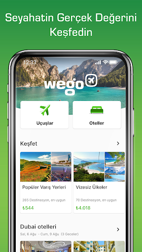 Wego Ucuz Uçuşlar & Oteller ekran görüntüsü