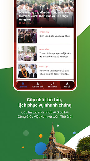 Thông Tin Công Giáo Screen 2