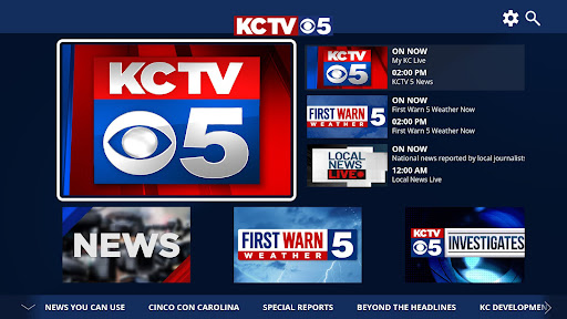 Screenshot of KCTV5 News - Kansas City