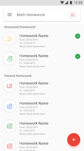 TutorApp Screen 2