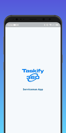 Android application Taskify360 Serviceman screenshort