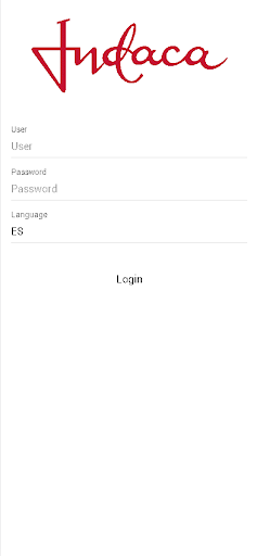 Android application Indaca screenshort