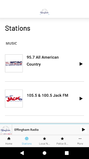 Effingham Radio Screen 2