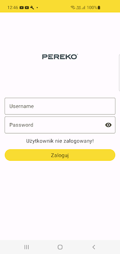Android application EX300 PEREKO heat pump screenshort