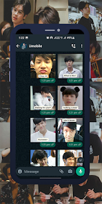 Captura de Pantalla 12 Nanon Korapat WASticker android