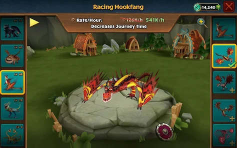 Android İndirme için Dragons Berk Race: Ride & Rise to the Edge Game APK