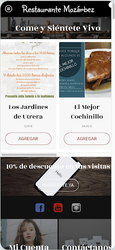 Android application LOS JARDINES DE UTRERA screenshort