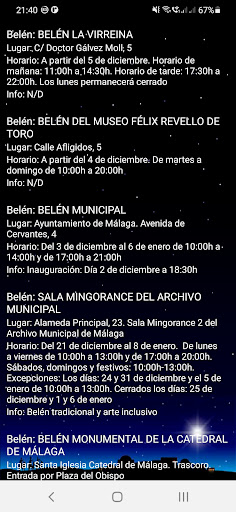 Belenes de Málaga Screen 2