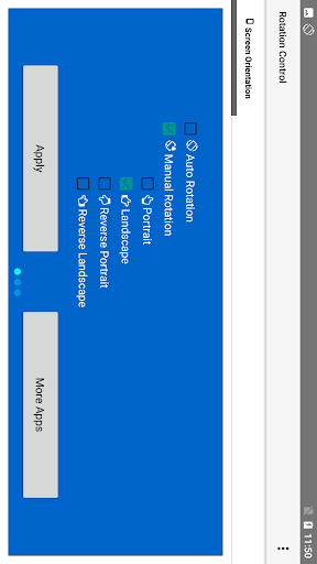 Rotation Control Screen 2