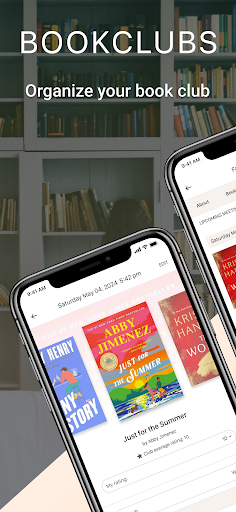 Android application Bookclubs: Book Club Organizer screenshort