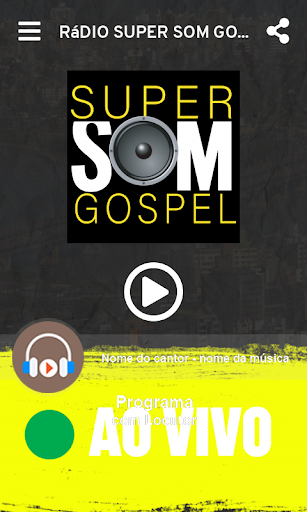 Rádio Super Som Gospel Screen 2