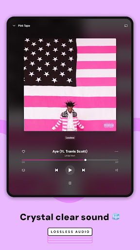 Screenshot of Napster Music