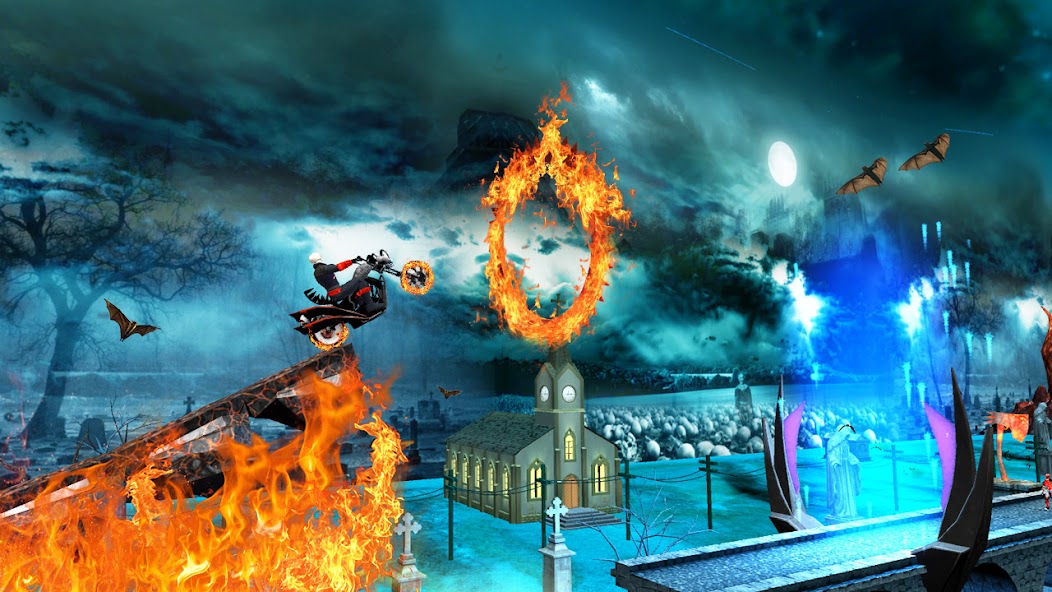 Devil's Ride: Bike Stunt Game banner