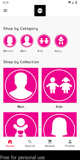 Android application باله screenshort