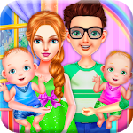 Cover Image of 下载 Pregnant Mom and Newborn Twins Maternity Care Game 1.8 APK