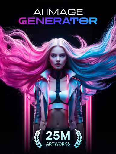 Screenshot of AI Photo Generator - QAI Art