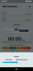 BMI Calculator - Score my body