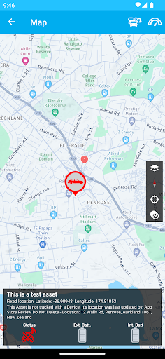 Spark IoT Asset Tracking Screen 2