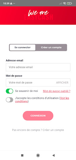Android application We are Easy Cash screenshort