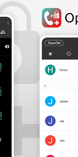 OpusTel swiss secure phone App Screen 2