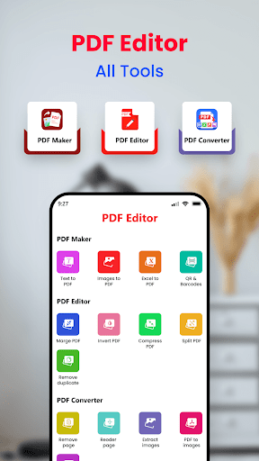 Android application PDF Editor: PDF to Word screenshort