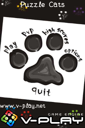 Android application Puzzle Cats screenshort