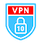 10Fast VPN - VIP Paid HOT VPN Pro | Fastest VPN v1.0.1 (MOD, Paid, Unlocked) APK