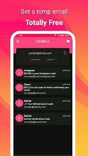 2ndMail - Get Temporary Email