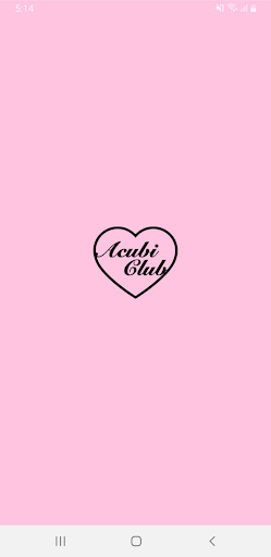 Android application ACUBI CLUB screenshort