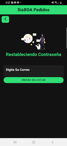 SisBOA Pedidos Screen 2