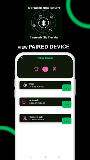 Bluetooth Finder  File Share