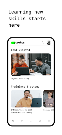 Android application Eurekos screenshort