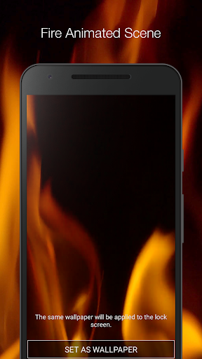 Fire Live Wallpaper Screen 2