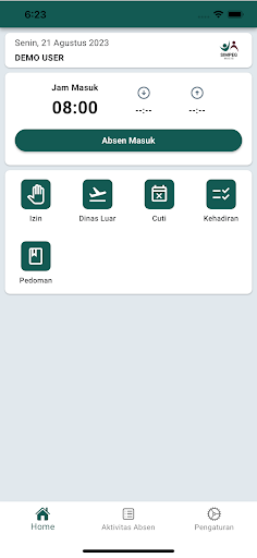 SIMPEG MUCIS Screen 2