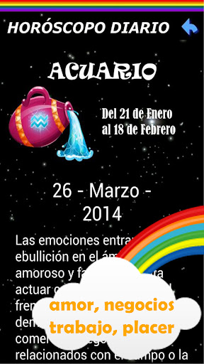 Horóscopo Gay y lesbiana Screen 3