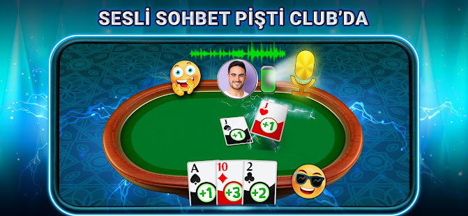 Pişti Club - Sesli Pisti Online İndir & Pisti Oyna 7.5.43 screenshots 1