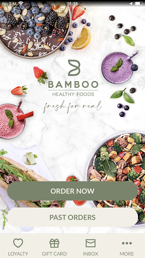 Android application Bamboo Healthy Foods screenshort