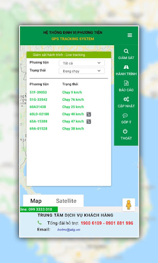 ATGVN - Dinh Vi GPS ATG Screen 2