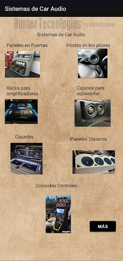 Android application Sistemas de Car Audio screenshort