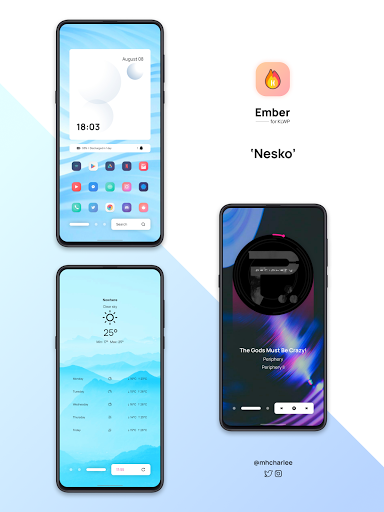 Android application Ember for KLWP screenshort
