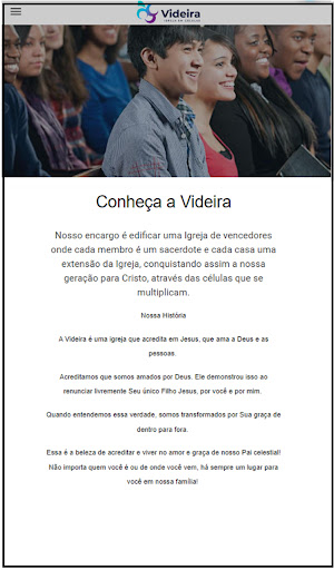 Igreja Videira em Cascavel-PR Screen 3