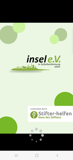 Android application insel e.V. App screenshort